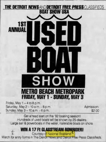 National Boatland - May Used Boat Show
